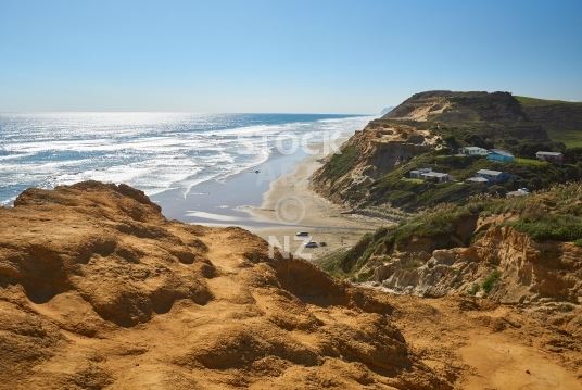 Baylys Beach - Northland stock photos