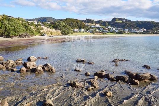 Langs Beach - Northland stock photos