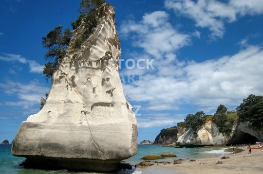 New Zealand landscapes - Cathedral Cove, Coromandel