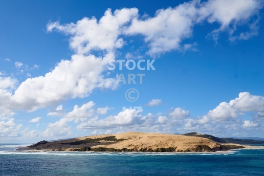 Hokianga sand dunes - Lookout from South Head in Opononi - Far North, Northland, New Zealand