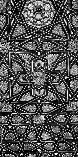 Mobile wallpaper: Abstract geometric islamic patterns - Stock Art NZ -  Photos and Images for Sale