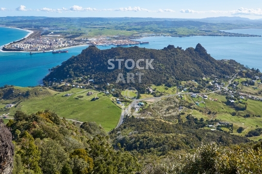 Mount Aubrey at the Whangarei Heads - Northland, New Zealand