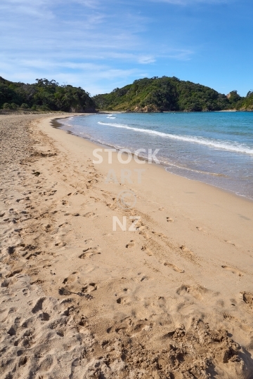 Sandy Matapouri beach - Tutukaka Coast, Northland - Inviting bay with clean water and white sand 