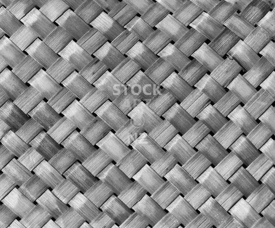 Splashback photo: Closeup of NZ flax weaving - natural weave