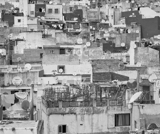 Splashback photo: Tanger medina in Morocco