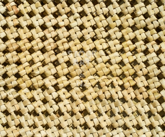 Splashback photo: Windmill knot flax weaving - Kitchen splashback picture for standard size 900 x 750 mm 