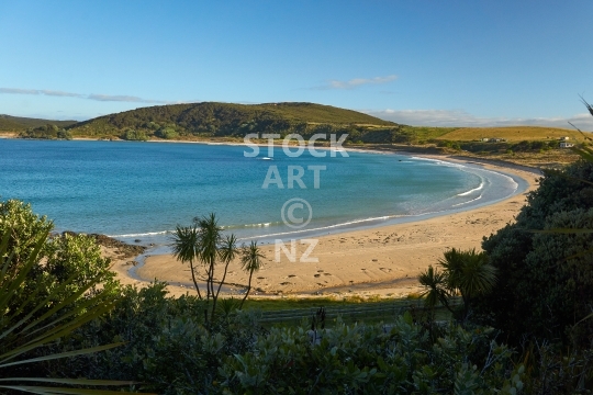 Waikato Bay at sunset - Karikari Peninsula, Northland